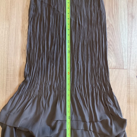 Babette Skirt/Blouse Set, Teal Blouse and Brown Skirt, Size Medium - Picture 11 of 12